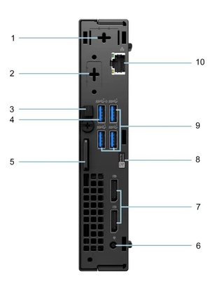 Dell OptiPlex 5000mff I7-12700 512GB 5000 Micro Form Factor настольный компьютер