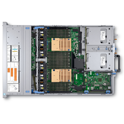 Мощный DELL PowerEdge R740xd Xeon 4214 64GB Rack 2U Сервер с процессором 2,2 ГГц