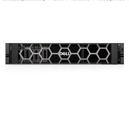 Сервер с вычислительной стойкой Dell PowerEdge R760XS