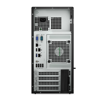 Dell PowerEdge T150 Башенный сервер с Xeon E-2314 2.8G 16G ECC 1TB контакт для скидки