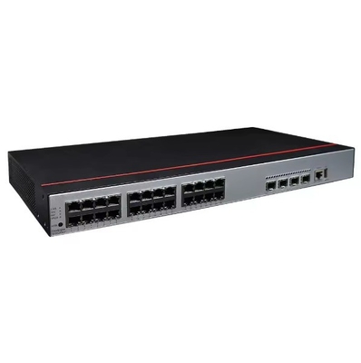 S5735-L24T4X-A1 Беспрепятственно обрабатывать большие передачи данных с помощью 24-портного сетевого коммутатора серии S5700