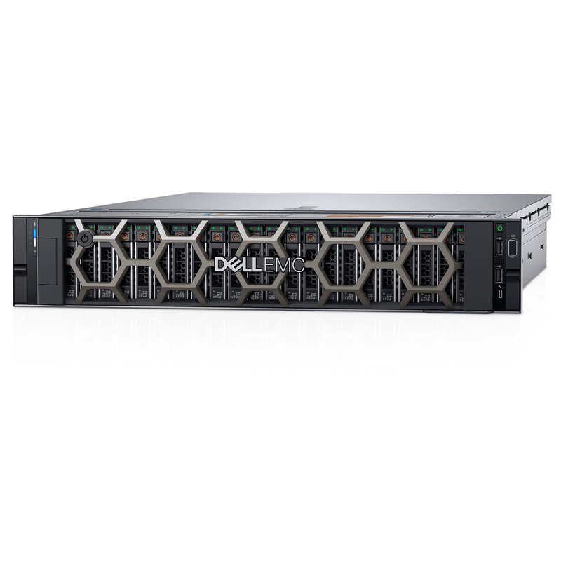 Мощный DELL PowerEdge R740xd Xeon 4214 64GB Rack 2U Сервер с процессором 2,2 ГГц
