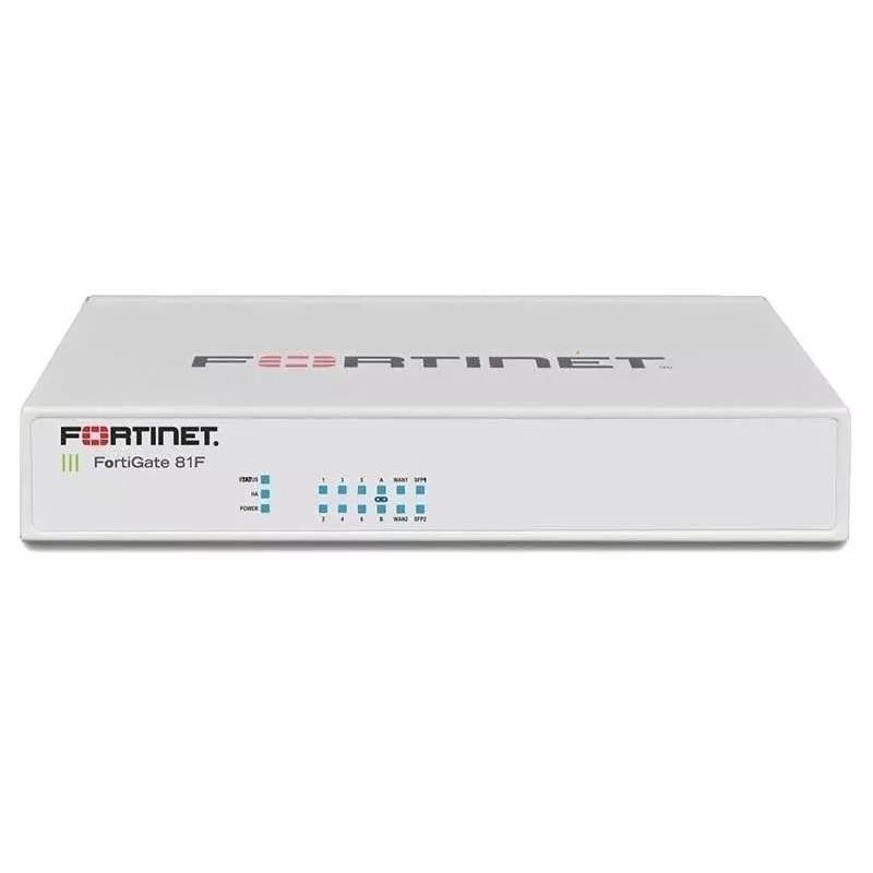 FG-81F 8 x GE RJ45 порты 2 x RJ45/SFP общие медиа WAN порты 128GB SSD компактный дизайн