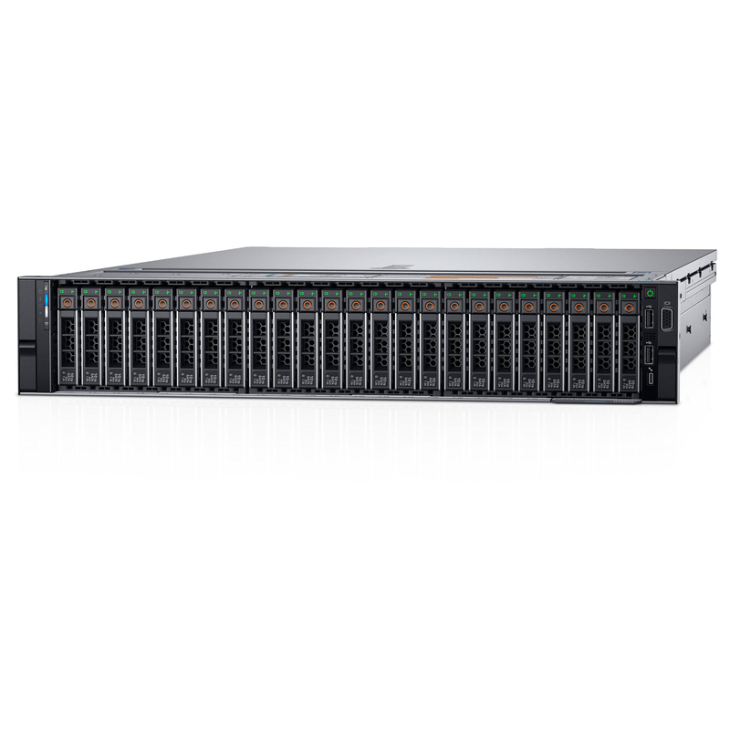Dell PowerEdge R740 2U Rack Server с 960GSSD*2 6*16T жестким диском и конкурентоспособным
