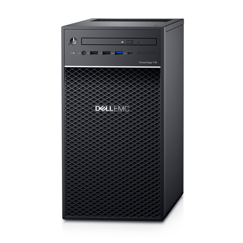 Сервер Dell PowerEdge T40 Intel Core i3 9 Generation Series для бесшовной интеграции